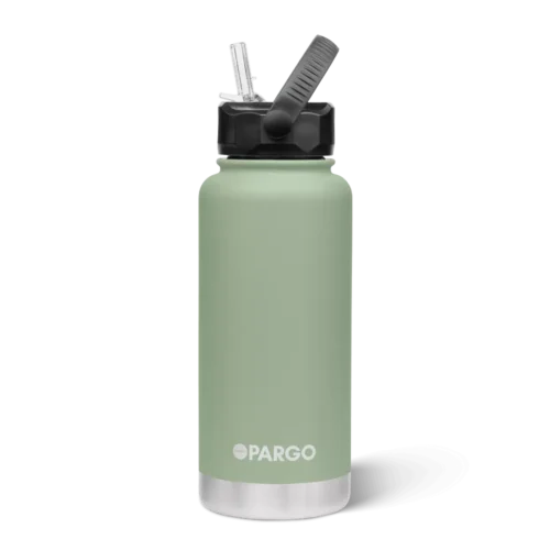 950mL Insulated Bottle w/ Straw Lid