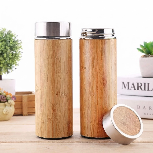 Bamboo Vaccum Bottle