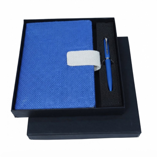 Eco-friendly Jute 2 in 1 Blue.