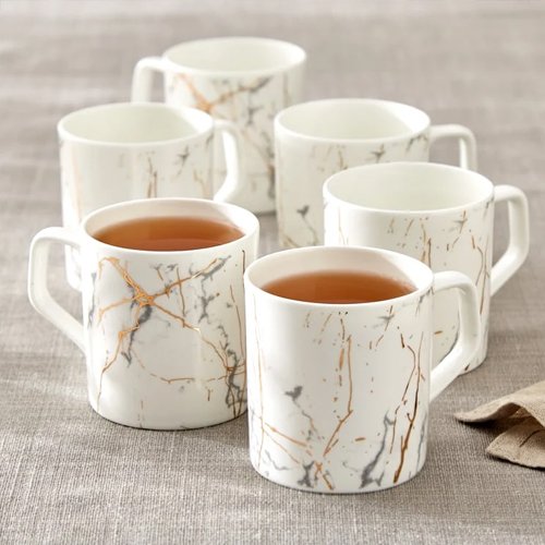 White Tea Coffee Mug