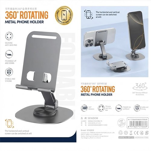 Rotating mobile stand